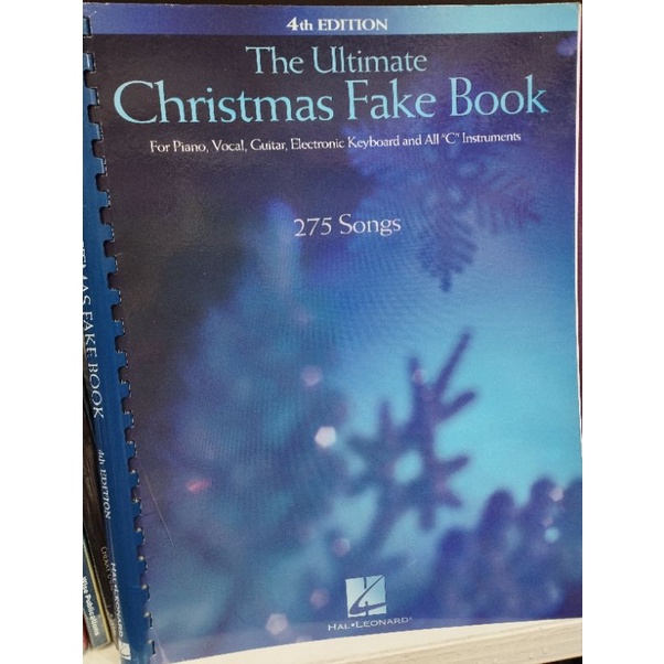 THE ULTIMATE CHRISTMAS FAKE BOOK REVISED (HAL) 4TH EDITION/073999400458