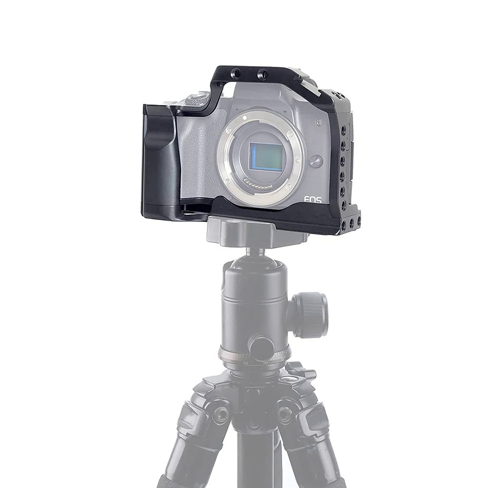 FOTGA อลูมิเนียม DSLR กล้องกรงการถ่ายทำภาพยนตร์ S Tabilizer Rig ขยายกรอบสำหรับ Canon EOS M50 Mark Ii/ M50/M5กล้อง Mirror
