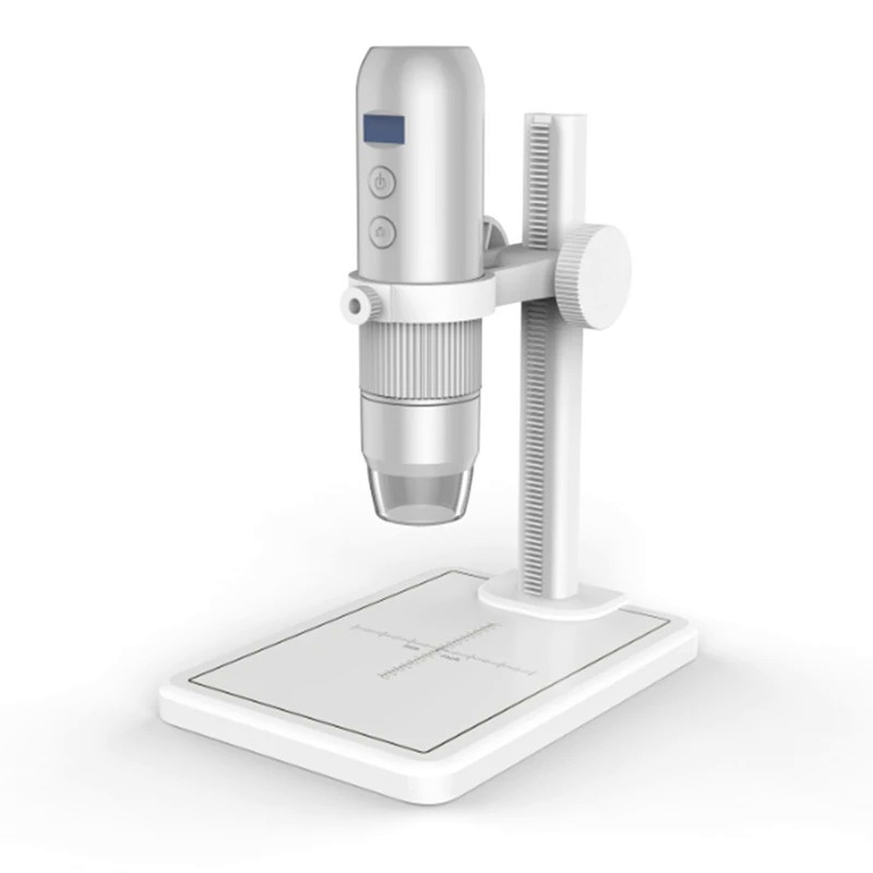 กล้องจุลทรรศน์กล้องจุลทรรศน์ USB WIFI MS4รอบทิศทาง LED 8ดวง