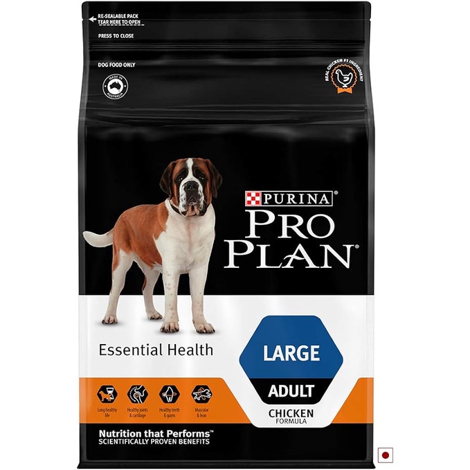 Purina ProPlan Dog Adult Large อาหารเม็ดสุนัข สำหรับสุนัขโต พันธุ์ใหญ่ โปรแพลนสุนัข - 1 ถุง (2.5kg)
