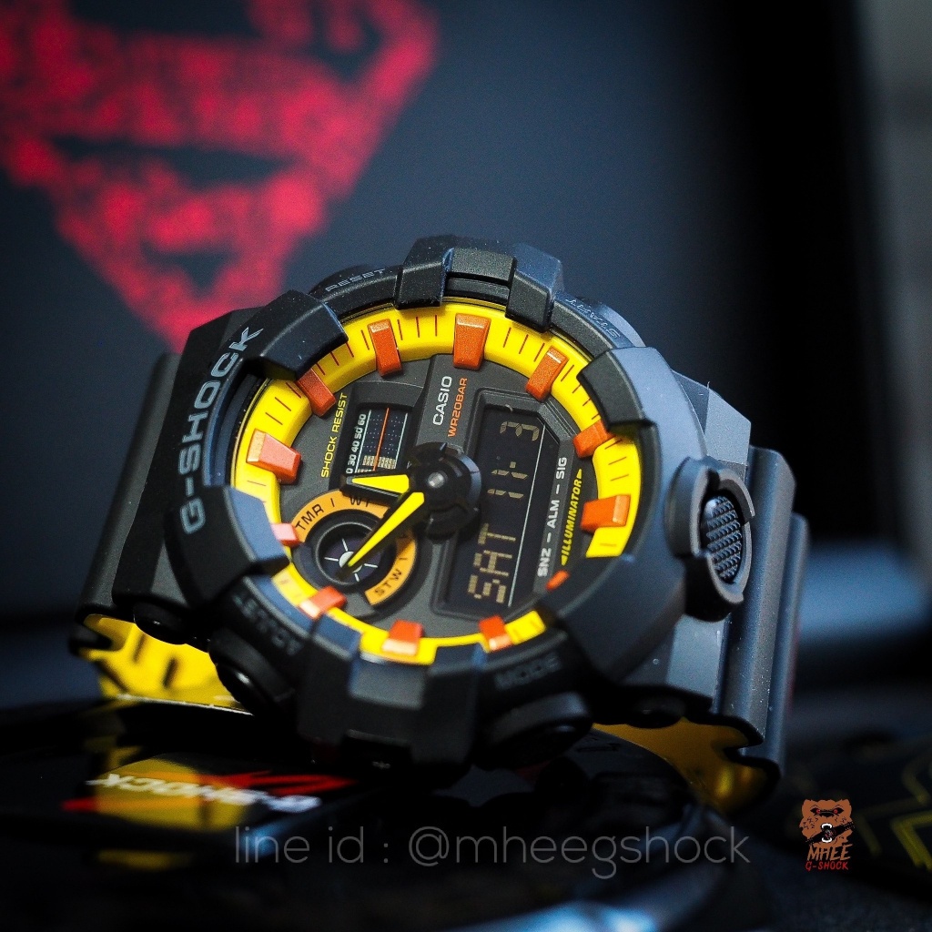G-SHOCK Limited Very Rare item GA-700BY-1A SUPERMAN JUSTICE LEAGUE