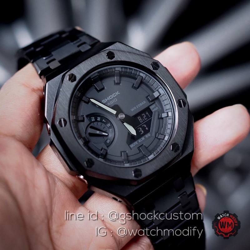 G-Shock Custom หน้าAPรุ่นใหม่อัพLevelเหมือนAPที่สุด กับรุ่นGa-2100 ประกันcentral