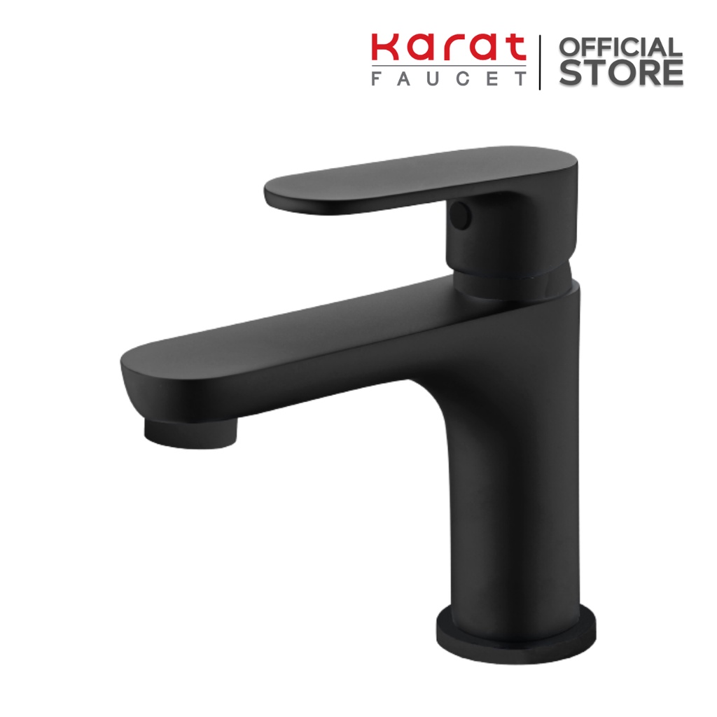Karat Faucet ก๊อกน้ำร้อน น้ำเย็น สีดำด้าน รุ่น KF-58-620-55