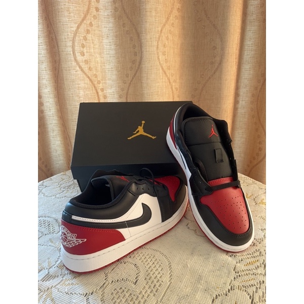 Nike Air Jordan 1 Low Bred Toe
