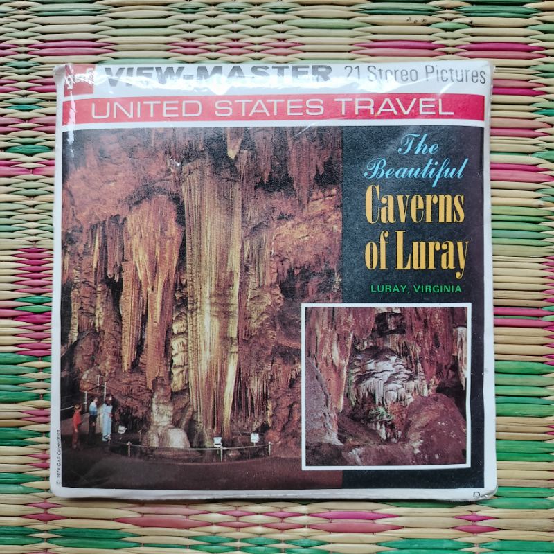 vintage view-master caverns of Luray Virginia made in USA