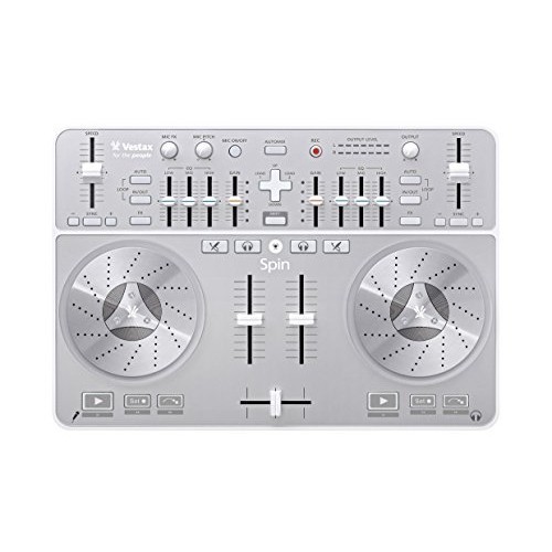 Vestax Vestax Mac อินเตอร์เฟซเสียงในตัว algoriddim djay เข้ากันได้กับ DJ Controller SPIN SPIN 【Direc