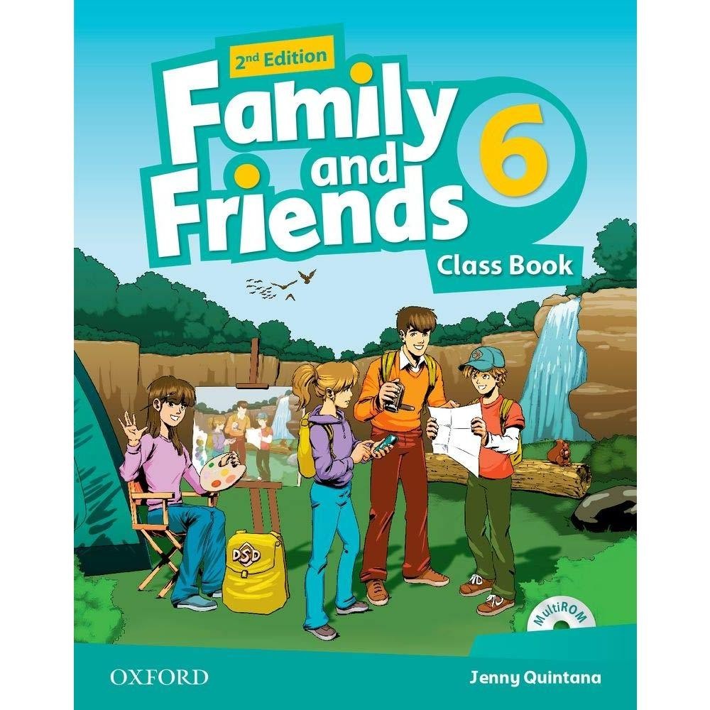 DKTODAY หนังสือแบบเรียน FAMILY & FRIENDS 4:CLASS BOOK (2ED) 2019