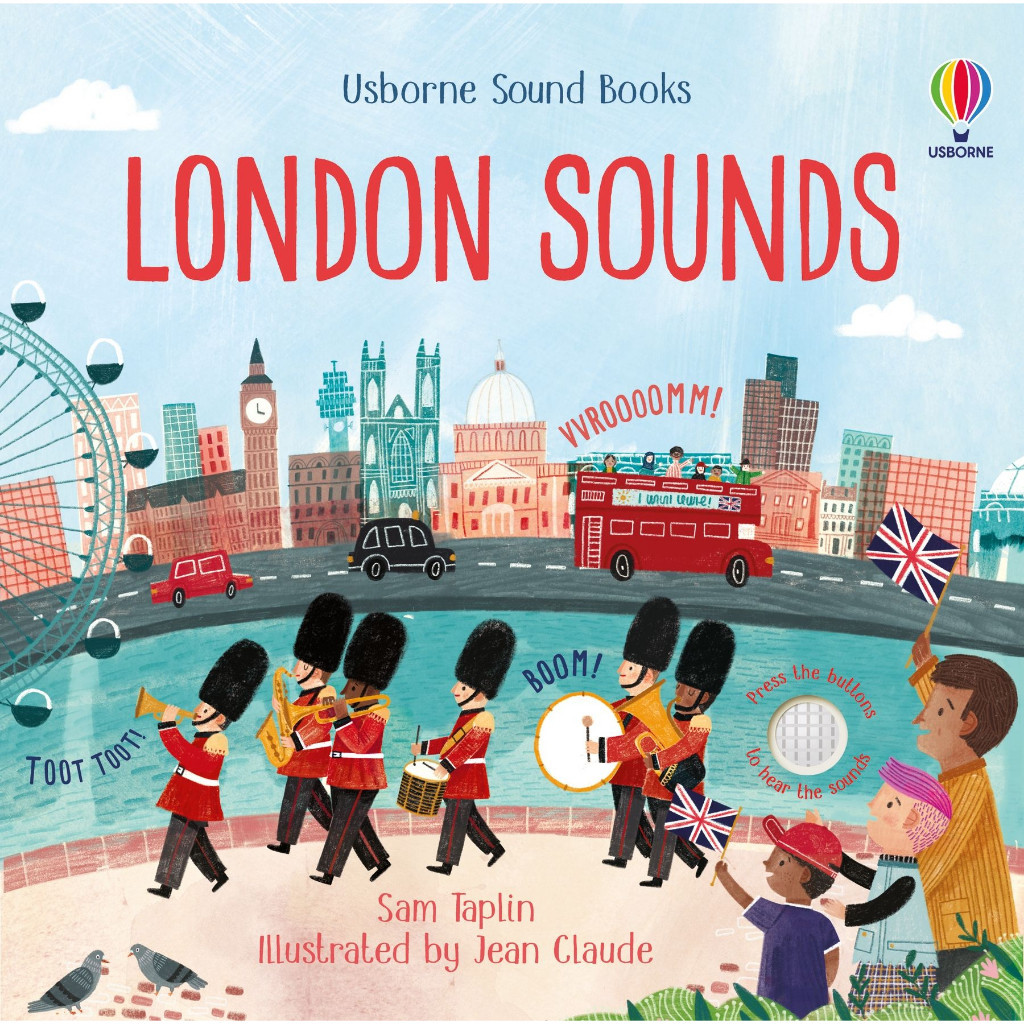 DKTODAY หนังสือ USBORNE SOUND BOOKS:LONDON SOUNDS (AGE 6+ MONTHS) **หนังสือมีเสียง**