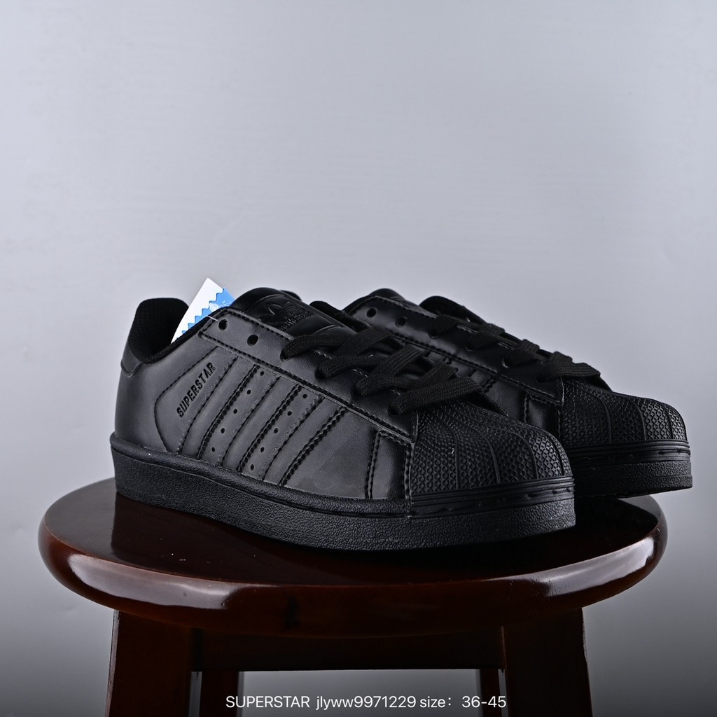 ข้อเสนอพิเศษ Adidas Originals Superstar รองเท้าผ้าใบ Shell Head  รองเท้าวิ่งคลาสสิก รองเท้าผู้ชายและผู้หญิง
