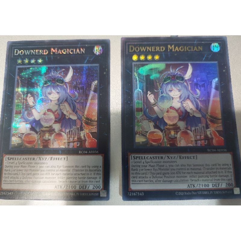 Yu-Gi-Oh Asia English: Downerd Magician RC04-AE036 การ์ดยูกิภาษาอังกฤษของแท้