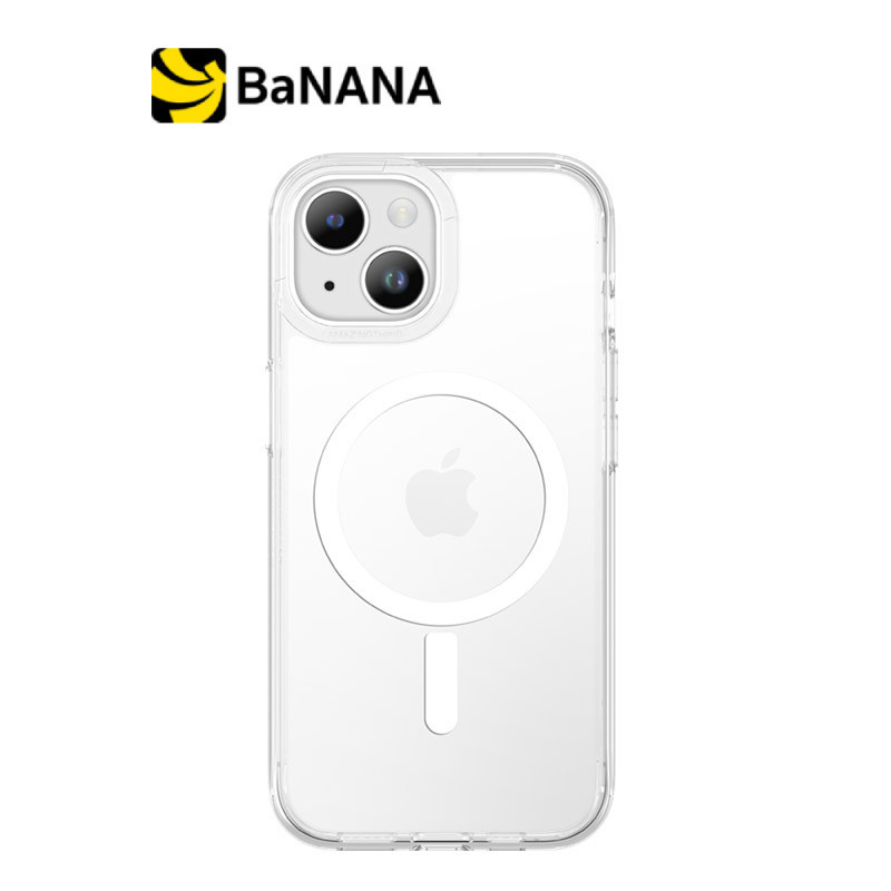 AMAZINGthing เคส iPhone 15 (6.1) Minimal Magsafe Drop proof case Transparent by Banana IT