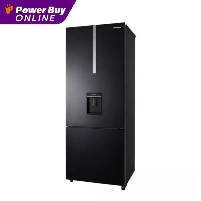 PANASONIC ตู้เย็น 2 ประตู (14.8 คิว , สี Black) รุ่น NR-BX471GPKT