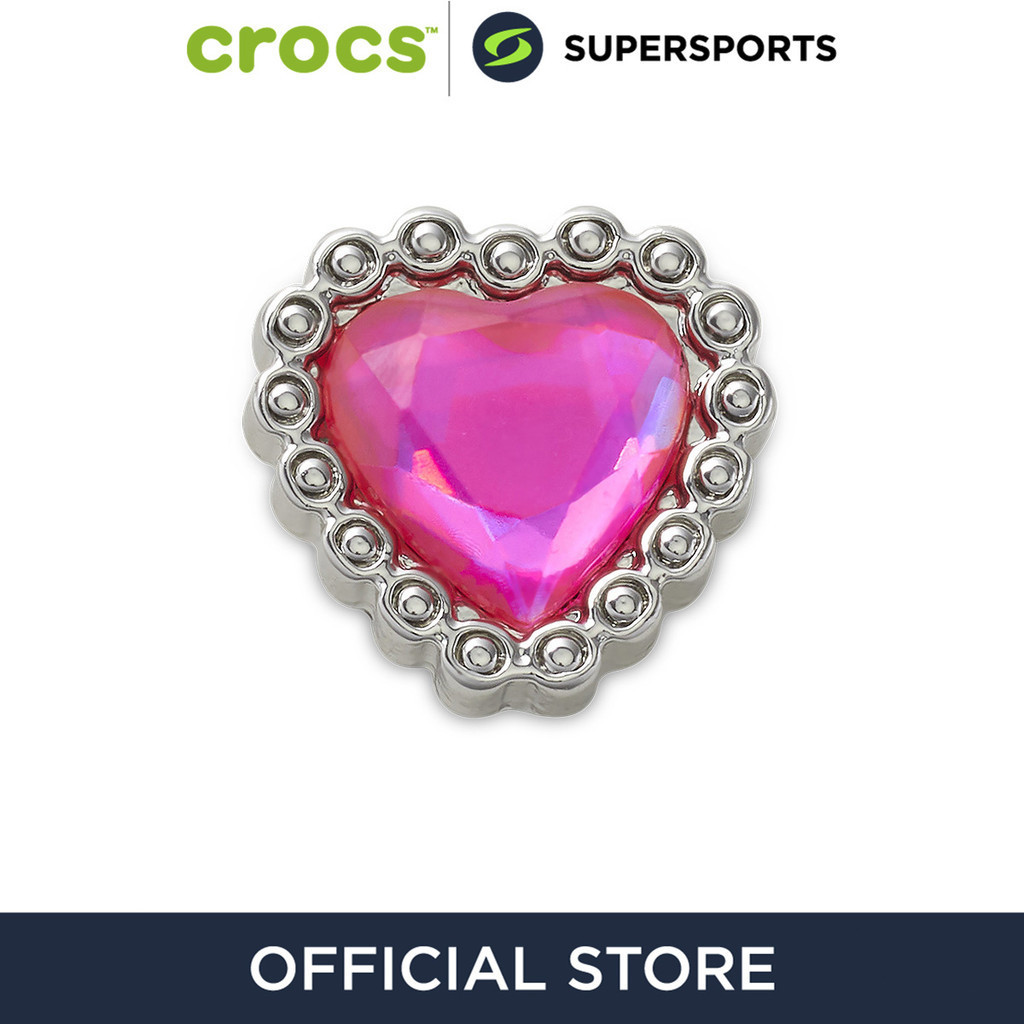 CROCS Jibbitz Gorgeous Heart Gem ตัวติดรองเท้า