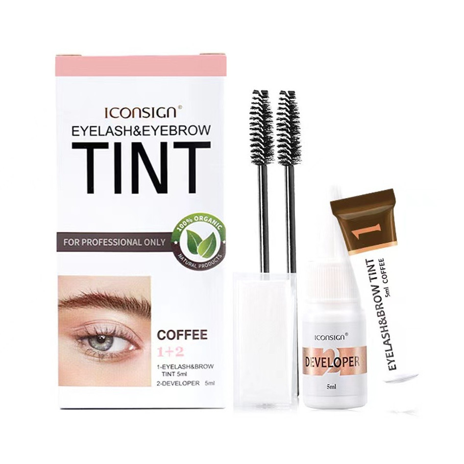 [ร้านในไทย] ชุดย้อมสีขนตา ขนคิ้ว Iconsign แท้ ทิ้นย้อมขนตา ย้อมขนตา สีย้อมขนตา ที่ย้อมขนตา น้ำยาย้อมขนตา น้ำยาย้อมคิ้ว