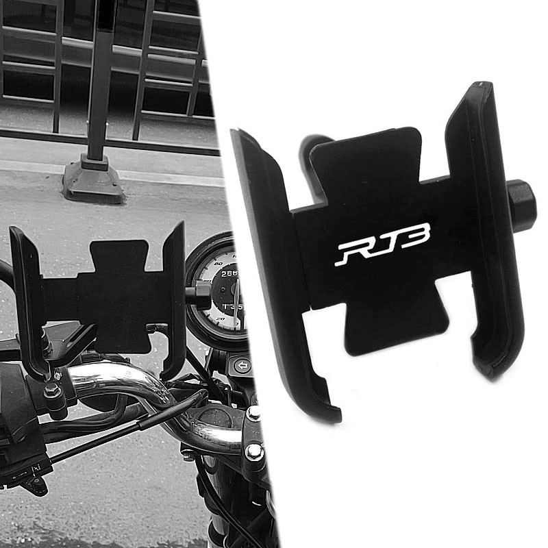 N-สําหรับ CYCLONE RT3 DAELIM XQ250 XQ 250CC รถจักรยานยนต์ CNC อลูมิเนียม Handle Bar โทรศัพท์มือถือ B