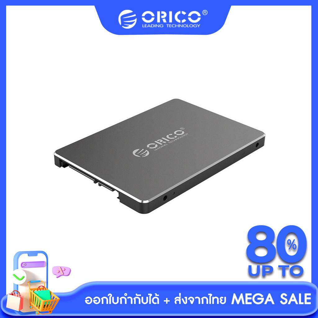 [ส่งจากไทย-ออกใบกำกับได้] ORICO H100 SSD 128GB 256GB 512GB 1TB SSD 2.5 Inch SATA SSD 1TB Internal So