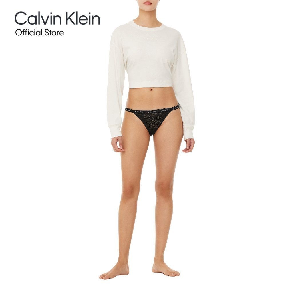 CALVIN KLEIN กางเกงชั้นในผู้หญิง CK Modern Lace รุ่น QD5213 NHI - สีดำ