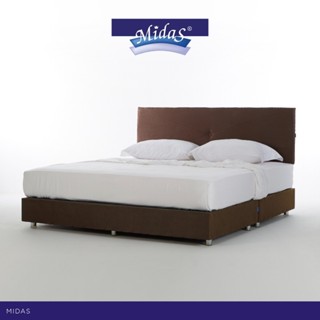 Midas เตียงนอนพร้อมฐาน รุ่น Mibed 1 หุ้มผ้า Microfibre ส่งฟร…