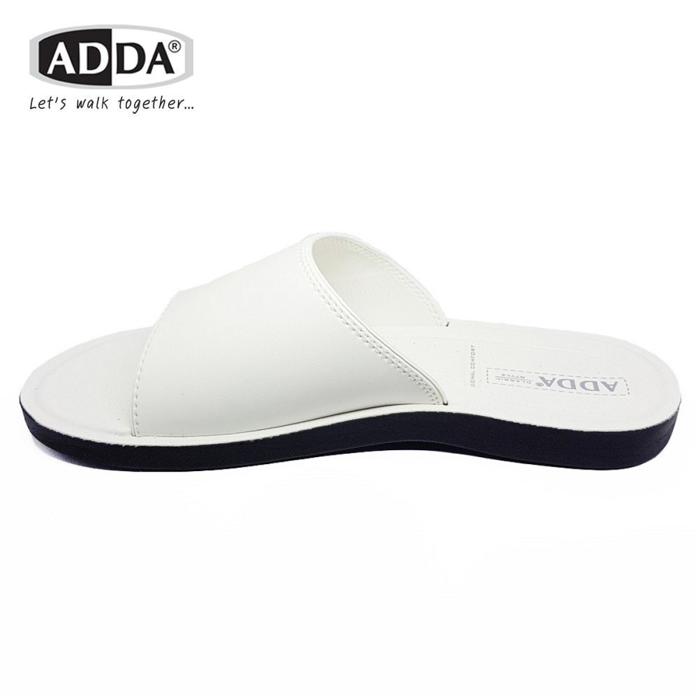 🔥ADDA 7Q13 รองเท้าแตะ รองเท้าลำลอง สำหรับผู้ชาย แบบสวม รุ่น ไซส์ 38-45 สี ดำ ขาว น้ำตาล Maksim