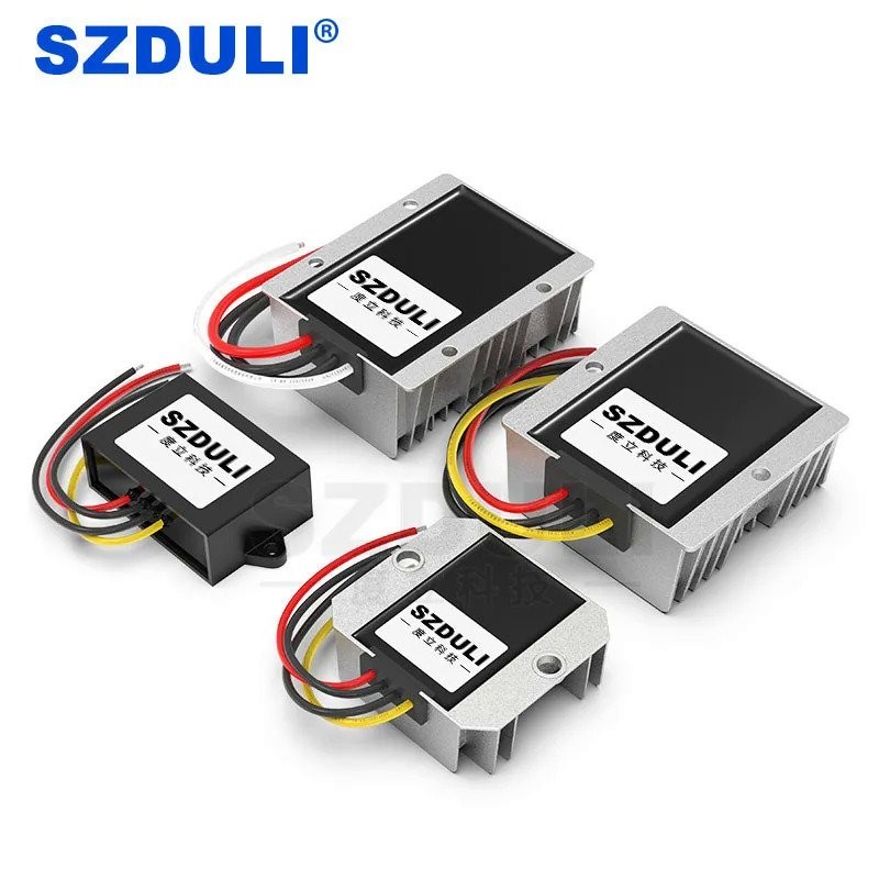 12V ถึง15V 5A 10A 15A 20A DC Converter 9 ~ 14V ถึง15V ยานยนต์ Boost โมดูล Transformer CE RoHS