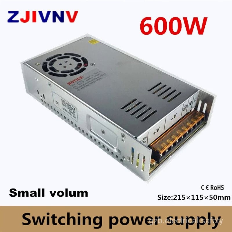 600W Switching Power Supply เอาต์พุตเดี่ยว AC-DC 5V 12V 13.8V 15V 24V 27V 36V 48V 50V 60V 72V ,SMPS 