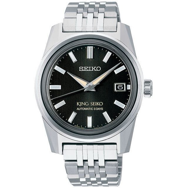 JDM WATCH ★  King Seiko Mechanical Automatic Watch Carbon Black Ref. Sdks021 Spb387j1