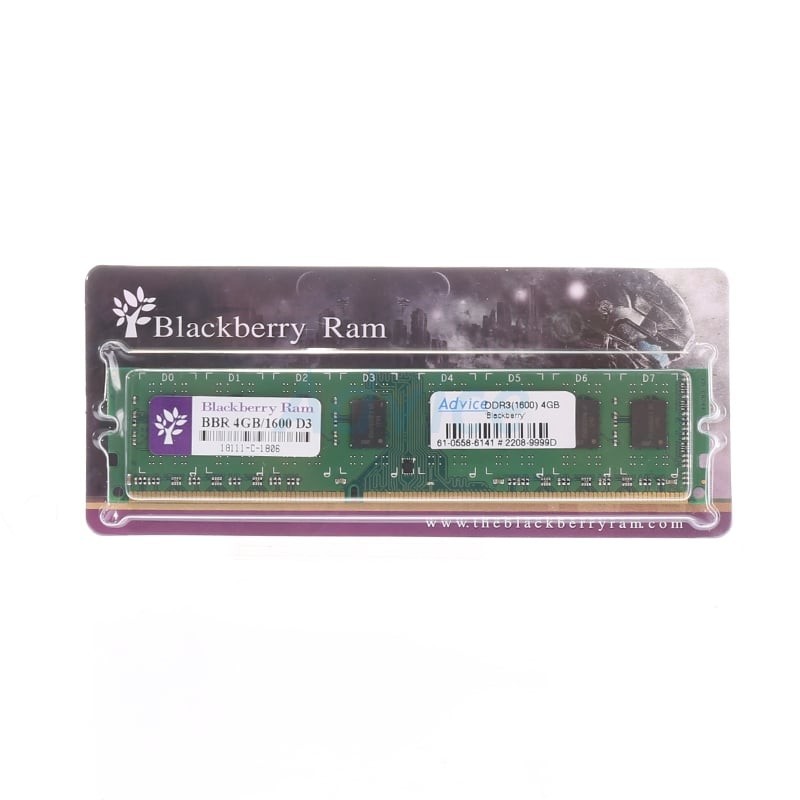 BLACKBERRY RAM DDR3(1600) 4GB 16 CHIP - A0041707