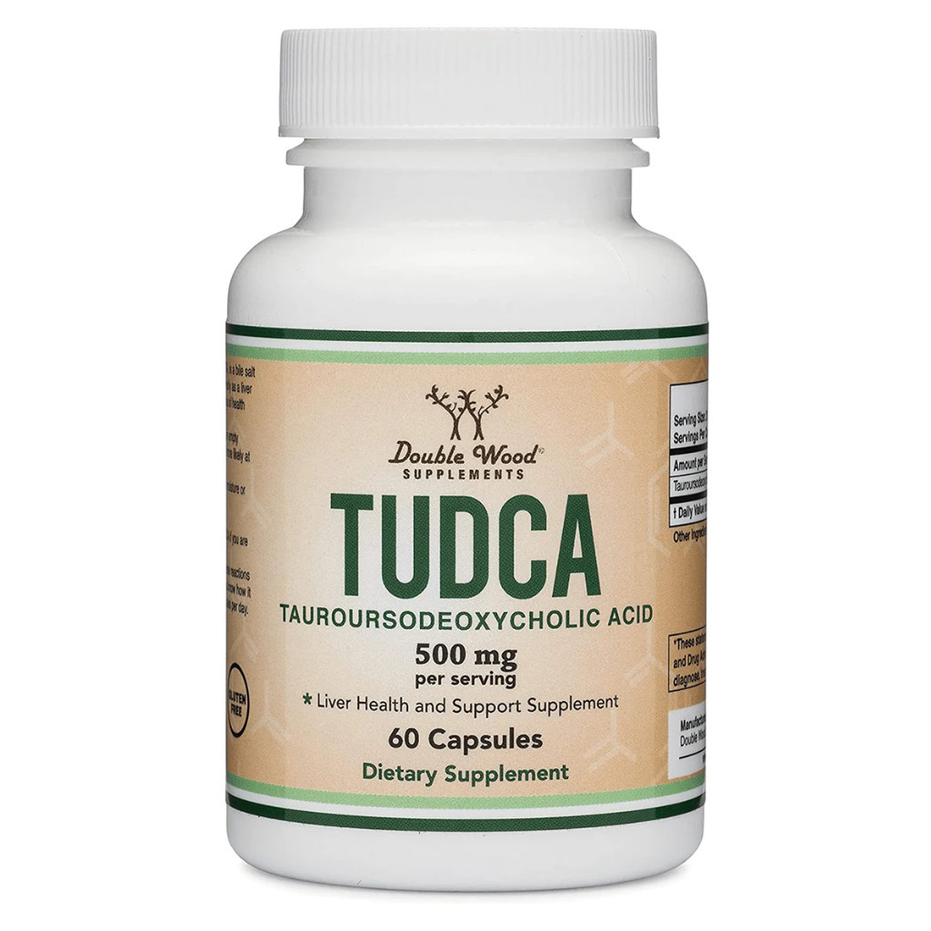 TUDCA Double Wood  Bile Salts Liver Support Supplement, 500mg Servings, 60 Capsules(No.553) - รูปที่ 2