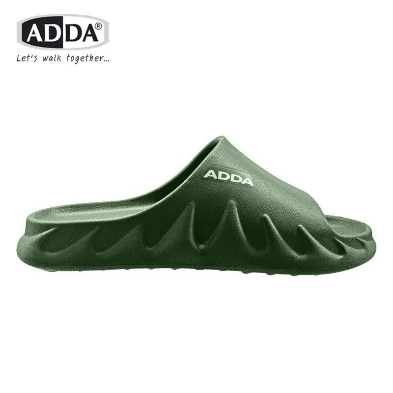 🔥ADDA 58701 รองเท้าแตะ รองเท้าลำลอง สำหรับผู้ชาย แบบสวม รุ่น ไซส์ 7-10 สี ดำ น้ำตาล เทา เขียว กรม เหลือง ขาว MyShoes