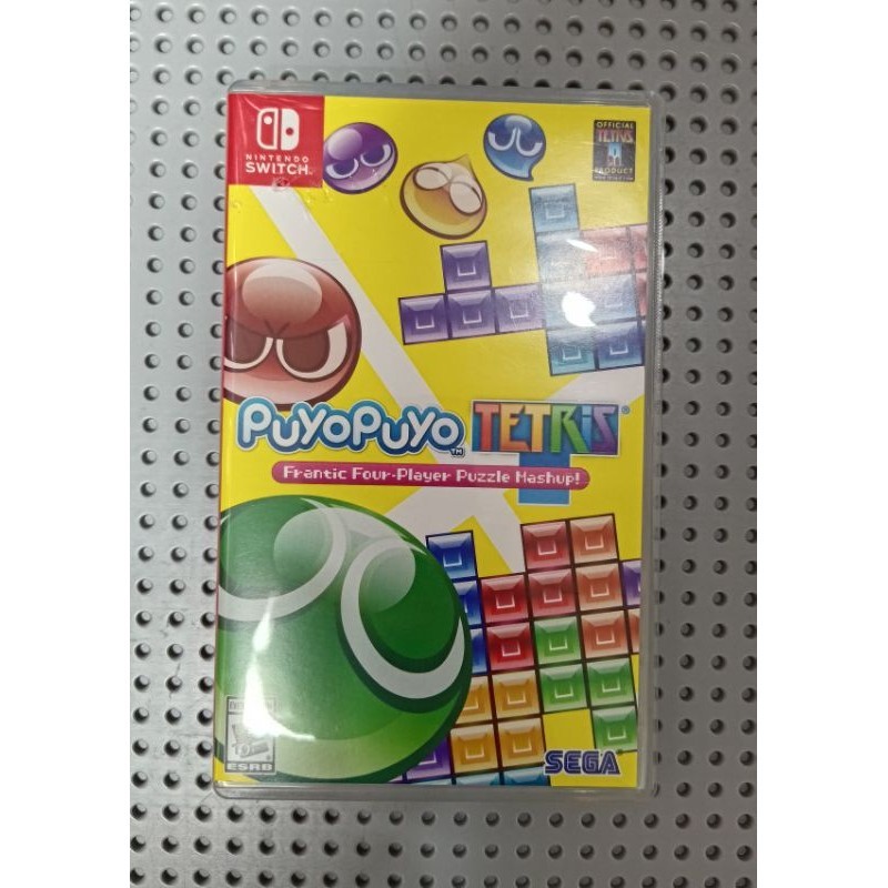 แผ่นเกม NINTENDO SWITCH (มือ2) : PUYO PUYO TETRIS (ปกกล่องมีรอยเยอะ แต่แผ่นเกมสภาพดีครับ)