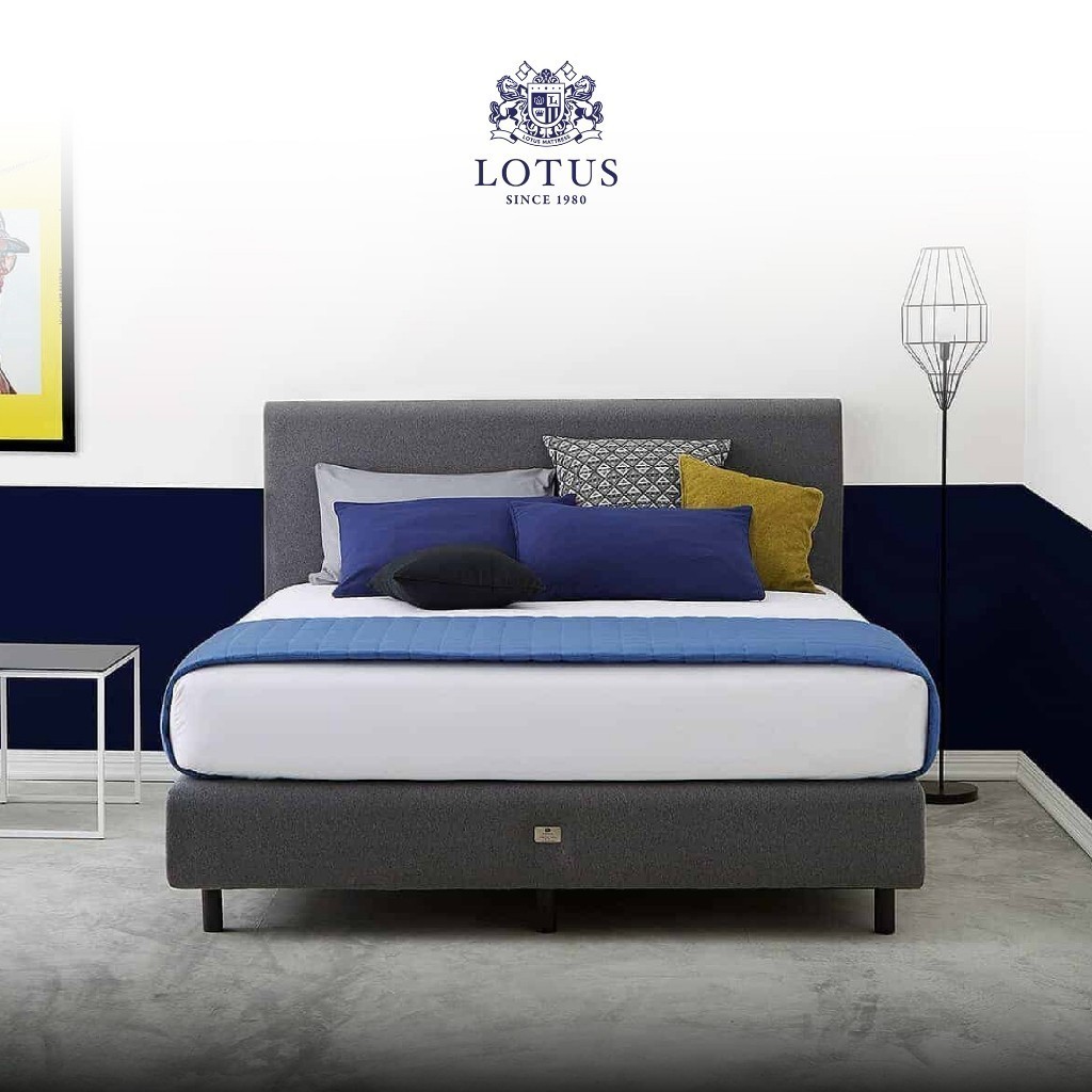 LOTUS ฐานเตียง รุ่น Bozza - Royal Fabric ส่งฟรี