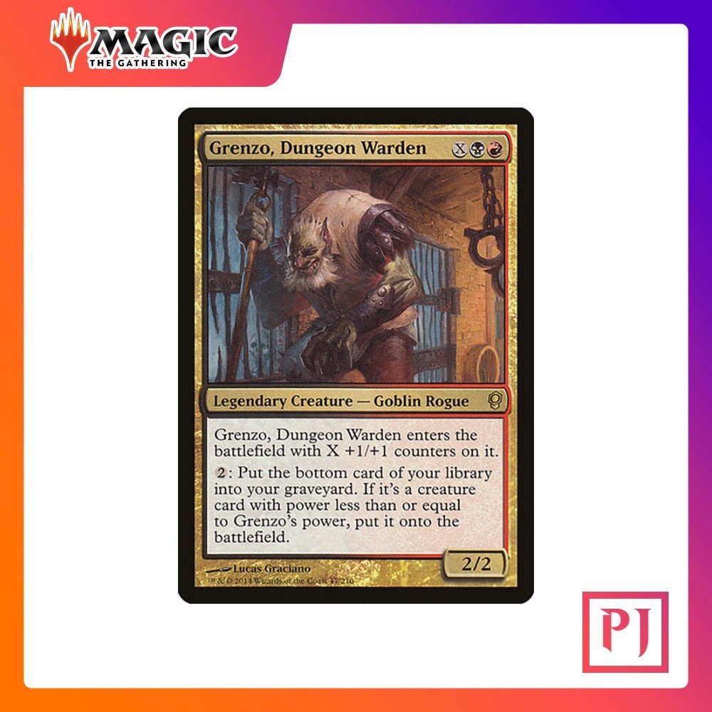 [MTG] Grenzo, Dungeon Warden [CNS] [MULTI] [RARE] [NORMAL] [ENG] (การ์ดเมจิค / Magic the Gathering)