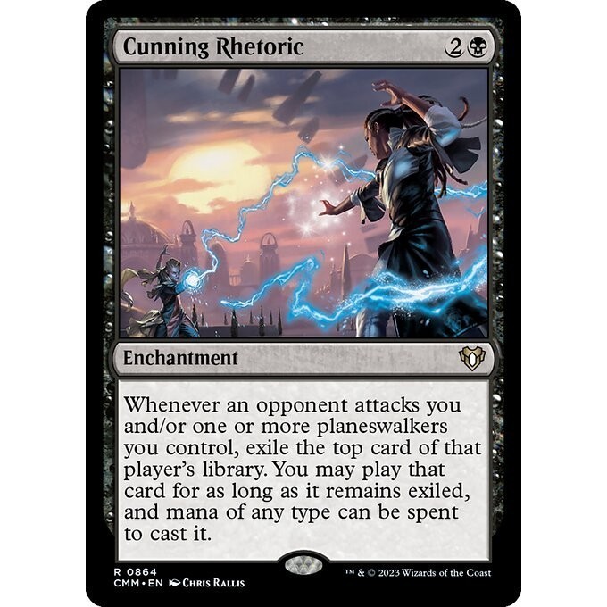 [Commander Masters] - [CMM] - [Cunning Rhetoric] - (R) - [2023]