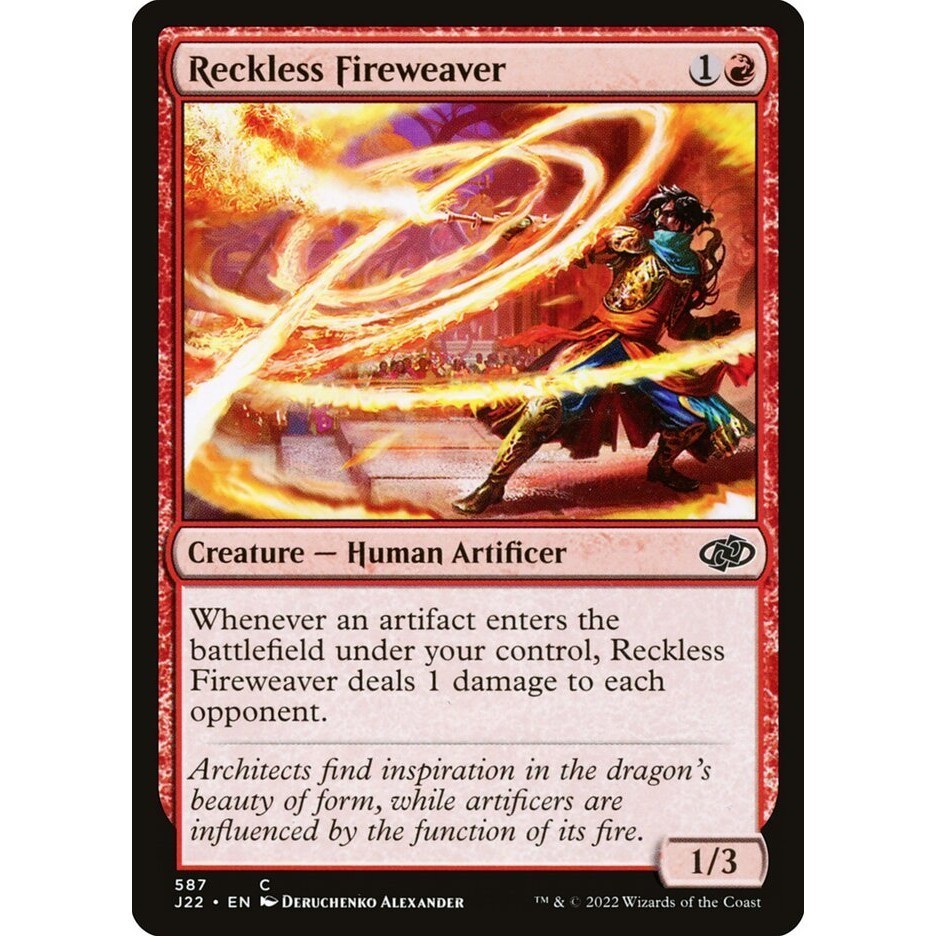 [Jumpstart2022] - [J22] - [Reckless Fireweaver] - (C) - [2022]