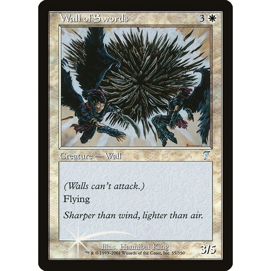 [7th Edition] - [7ED] - [Wall of Swords] - (C) - [2001]