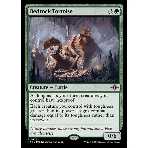 [The Lost Caverns Of Ixalan] - [LCI] - (R) - [Bedrock Tortoise] - [2023]