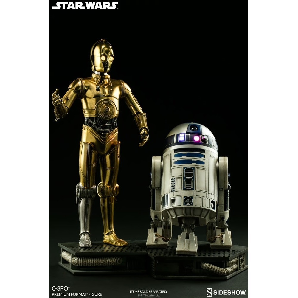 Sideshow Star Wars - R2-D2 and C-3PO Premium Format Statues (Set of 2) [พร้อมส่ง/ของใหม่]