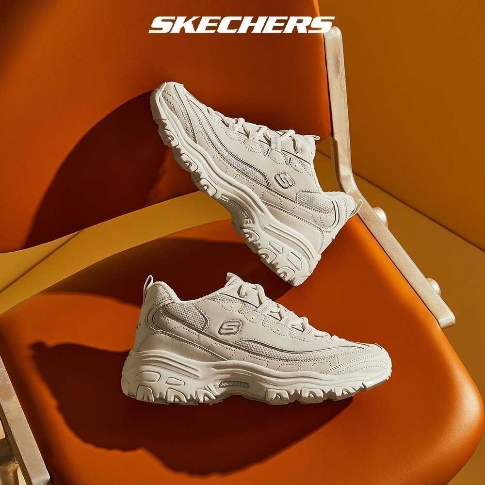 Skechers สเก็ตเชอร์ส รองเท้า ผู้หญิง Sport D'Lites 1.0 Shoes - 896268-NAT