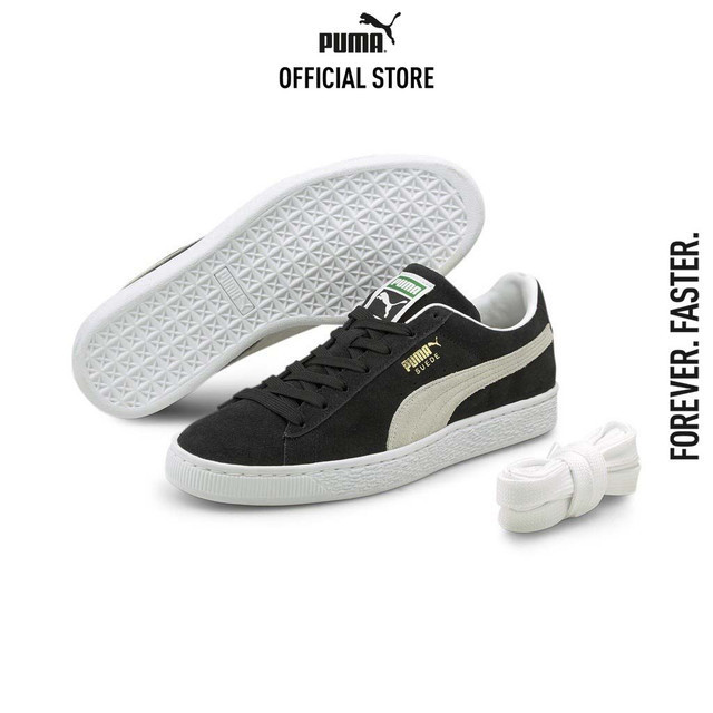 PUMA SPORT CLASSICS - รองเท้ากีฬา Suede Classic XXI Trainers สีดำ - FTW - 37491501