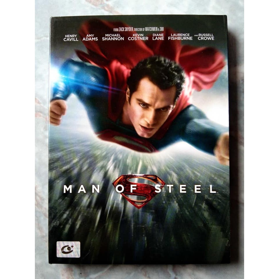 Man of Steel (2013) บุรุษเหล็กซูเปอร์แมน (DVD) Slipcase ดีวีดี กล่องสวม