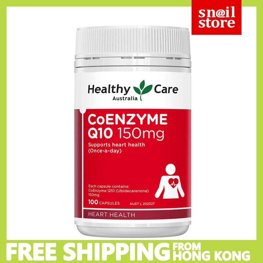 Healthy Care CoEnzyme Q10 150mg （EXP 2026） (100 capsules)（CoQ10）