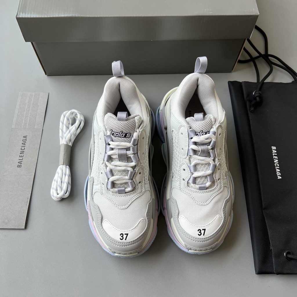 Balenciagaแฟชั่นใหม่อเนกประสงค์รองเท้ากีฬากลางแจ้งที่สะดวกสบาย