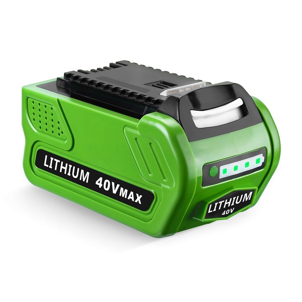 40V 6.0Ah Lithium Battery Replacement for Greenworks 40V G-MAX Battery 29472 29462 Compatible with Greenworks 40V Tools