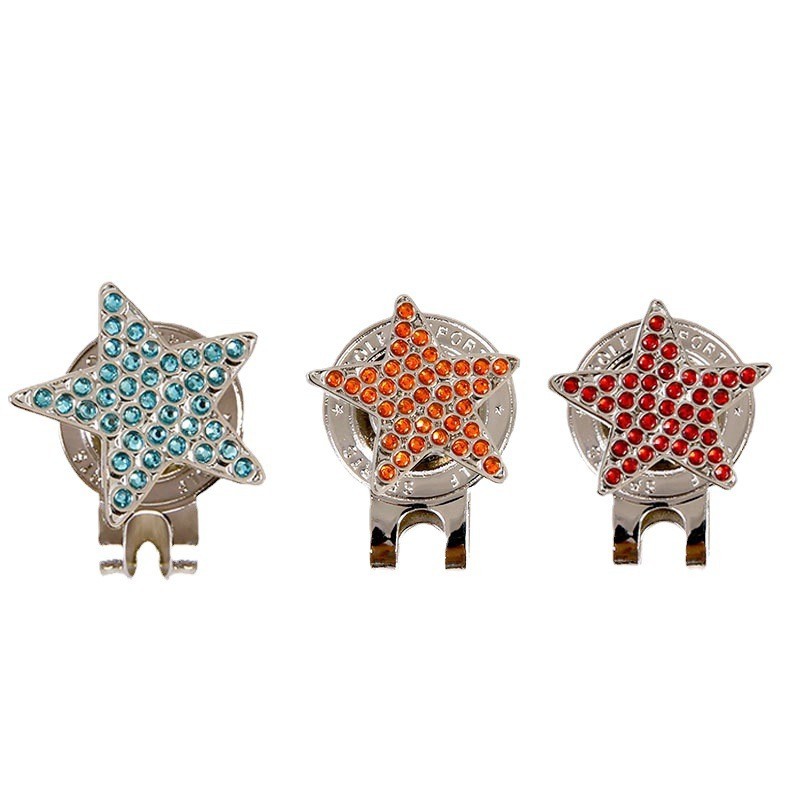 Golf cap clipgolf ball marker hat cliMetal Horse Ballmarker Golf Cap