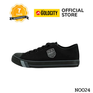 GOLDCITY รองเท้าผ้าใบ แฟชั่น แบบผูกเชือก UNISEX ใส่สบาย น้ำหนักเบา กันลื่น (39-45) รุ่น NO024