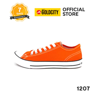 GOLDCITY รองเท้าผ้าใบ แฟชั่น แบบผูกเชือก UNISEX ใส่สบาย น้ำหนักเบา กันลื่น (36-45) รุ่น 1207