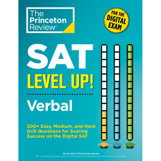 [Chulabook] หนังสือ SAT LEVEL UP! VERBAL: 300+ EASY, MEDIUM,…