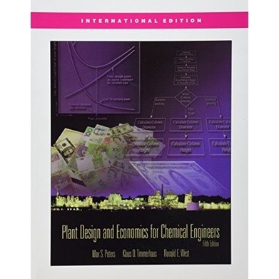 [Chulabook] หนังสือ PLANT DESIGN AND ECONOMICS FOR CHEMICAL ENGINEERS (IE) (#) (USD129.60) (SPE (978