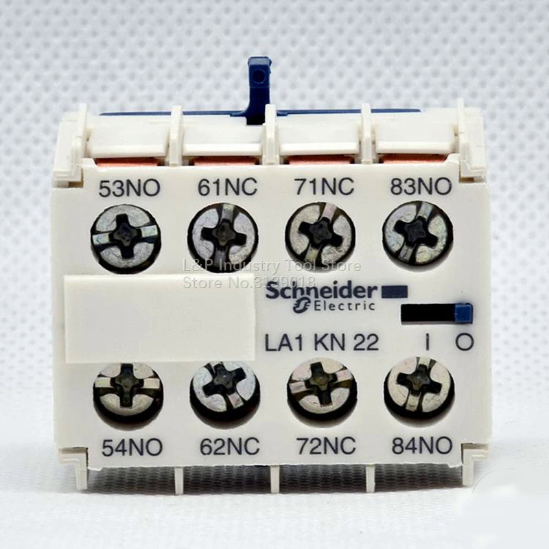 ใหม่ Original Schneider ไฟฟ้า LA1KN22เสริม Contact Block LA1-KN22สำหรับ K ประเภทคอนแทค2NO 2NC