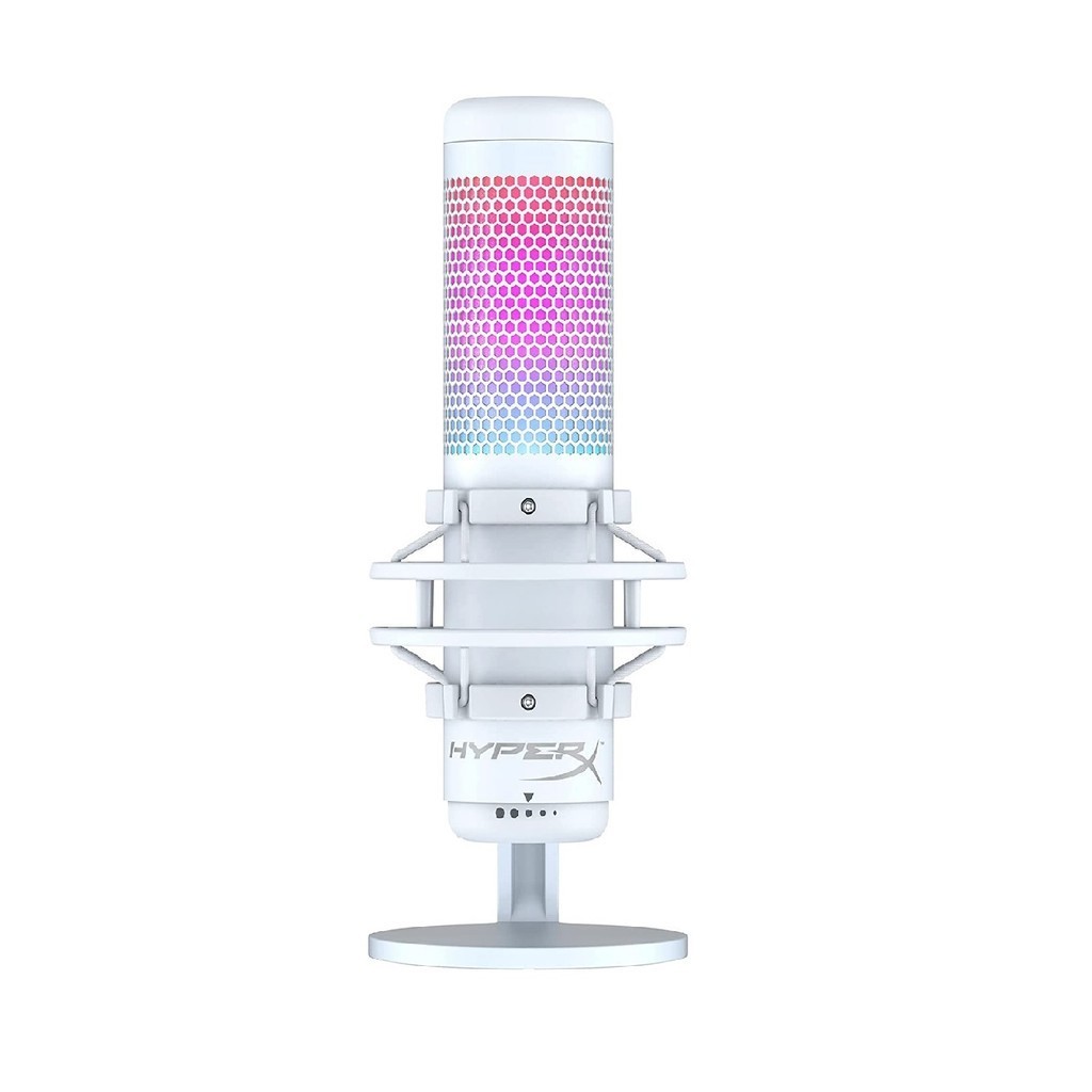 Anti-Vibration Shock Mount HyperX QuadCast S White RGB USB Condenser Microphone